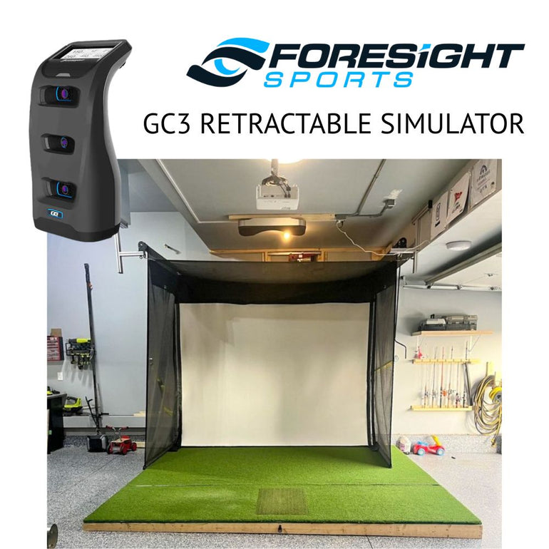 Foresight GC3 Retractable Golf Simulator