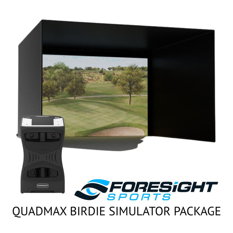 Foresight QuadMAX Golf Simulator Birdie Package