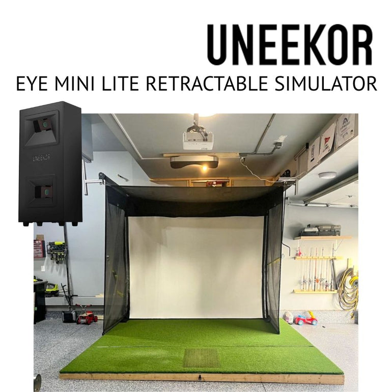 Uneekor Eye Mini Lite Retractable Golf Simulator