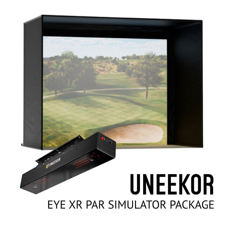 Uneekor Eye XR Golf Simulator Par Package