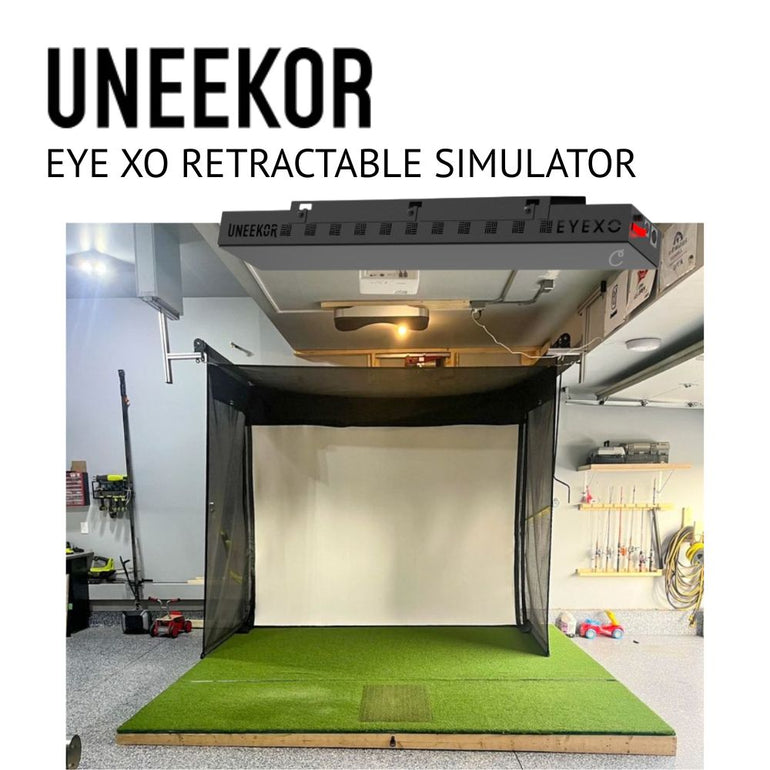 Uneekor Eye XO Retractable Golf Simulator