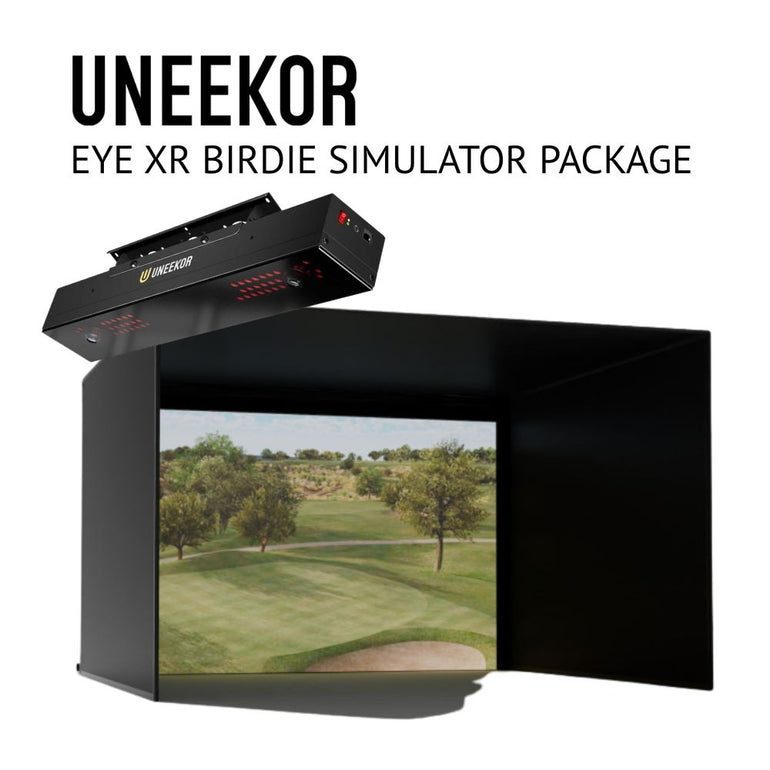 Uneekor Eye XR Golf Simulator Birdie Package