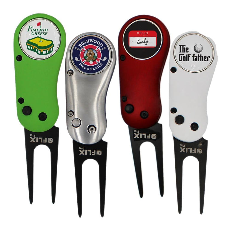 Backspin Flix Pro Divot Tool & Ball Marker