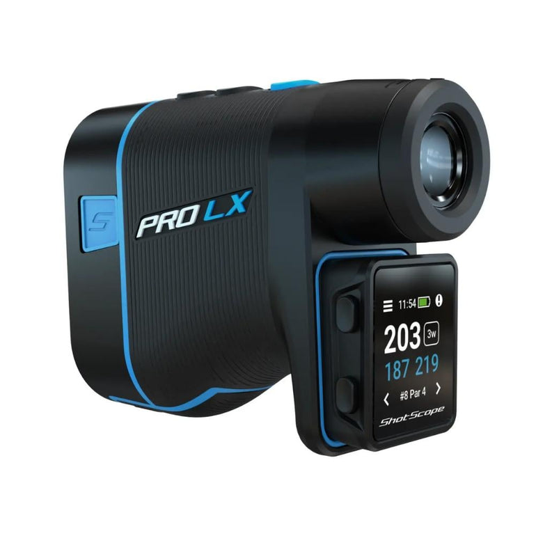 Shot Scope Pro LX+ Blue Laser Rangefinder & GPS