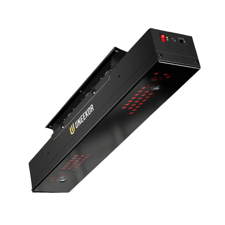 Uneekor Eye XR Launch monitor on white background