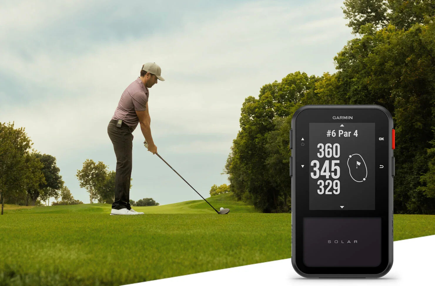 Solar-Powered Golf GPS: Never Lose Track on the Course, No Charging ...