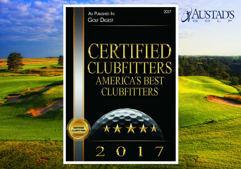 Austad's Golf is a Golf Digest Best Club Fitter for 2017!