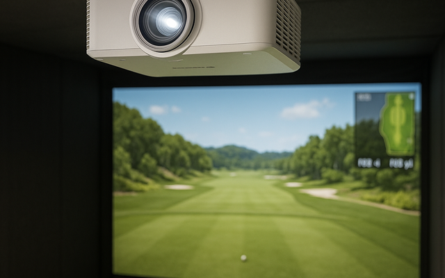 Golf Simulator Projector