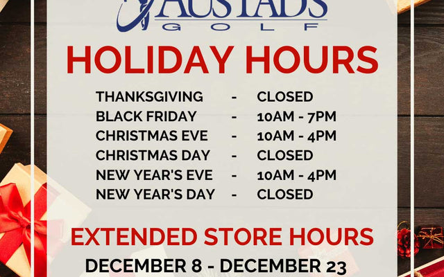 Austad's Holiday Store Hours