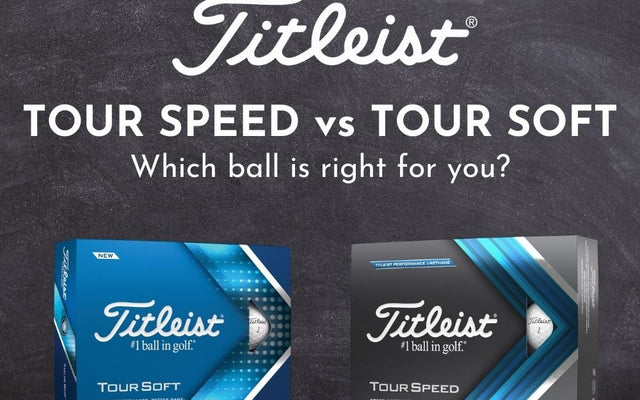 Titleist Tour Speed vs Tour Soft Golf Balls