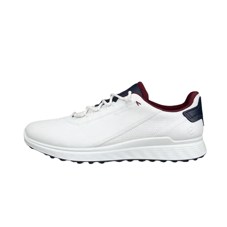 ECCO Men's Golf S-Casual Golf Shoes - White/Marine