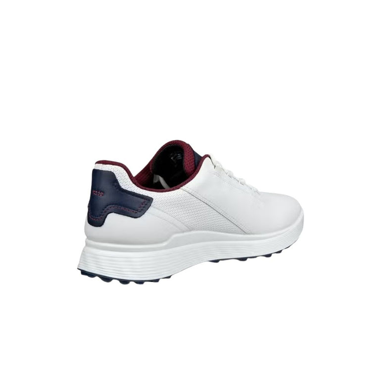 ECCO Men's Golf S-Casual Golf Shoes - White/Marine