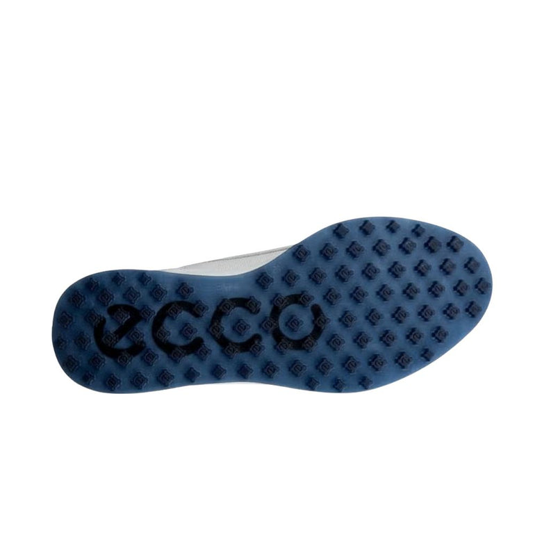 ECCO Men's Golf S-Casual Golf Shoes - White/Marine