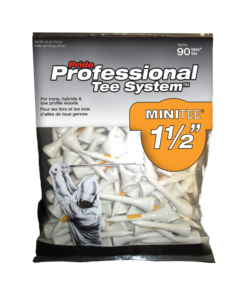 Pride Sports PTS Golf Tees - Mini 1 1/2 Inch 90 Count