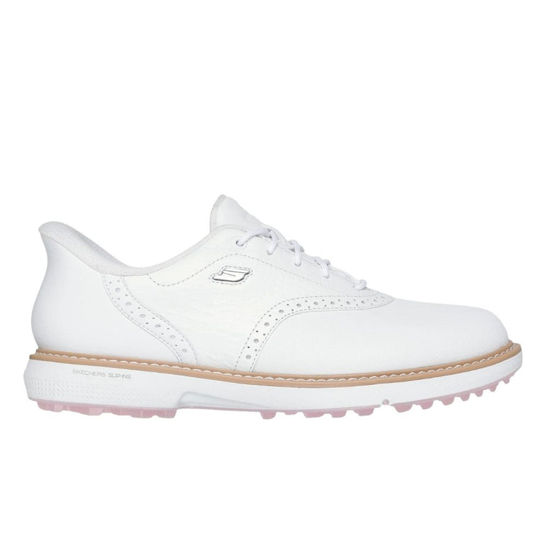 Skechers Women's Slip-ins Waterproof: GO GOLF Prestige SL Golf Shoes - White/Pink