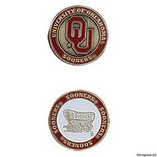 Evergolf NCAA Collegiate Ball Marker Oklahoma
