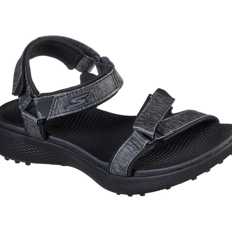 Skechers Women's Go Golf 600 Black Sandal