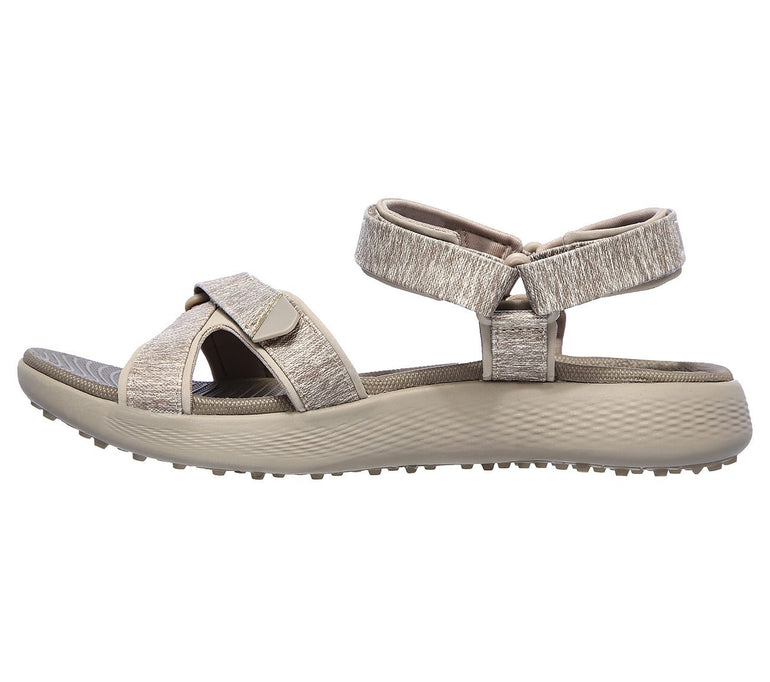 Skechers Women's Go Golf 600 Taupe Sandal