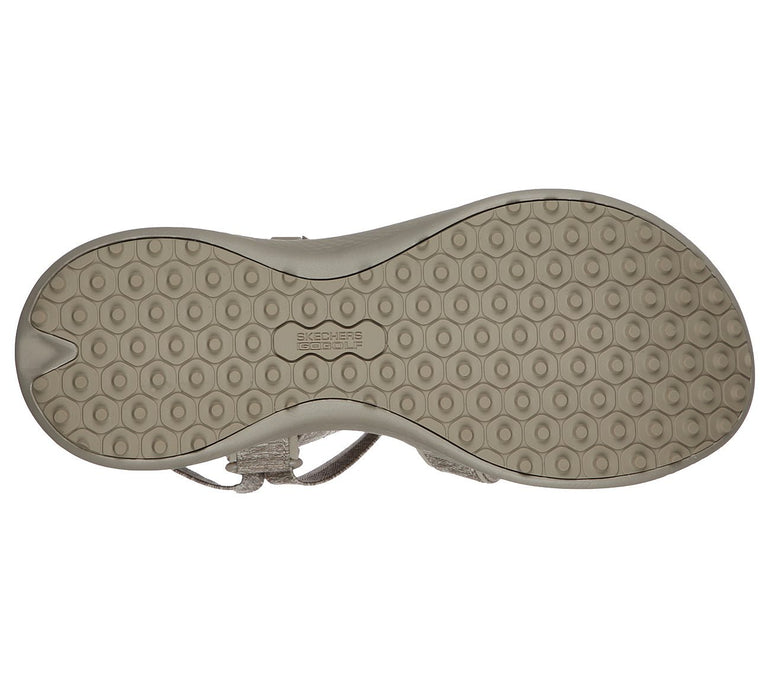 Skechers Women's Go Golf 600 Taupe Sandal