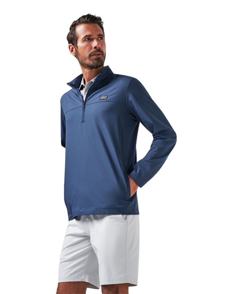 TravisMathew Men's Wanderlust Quarter Zip Pullover 26