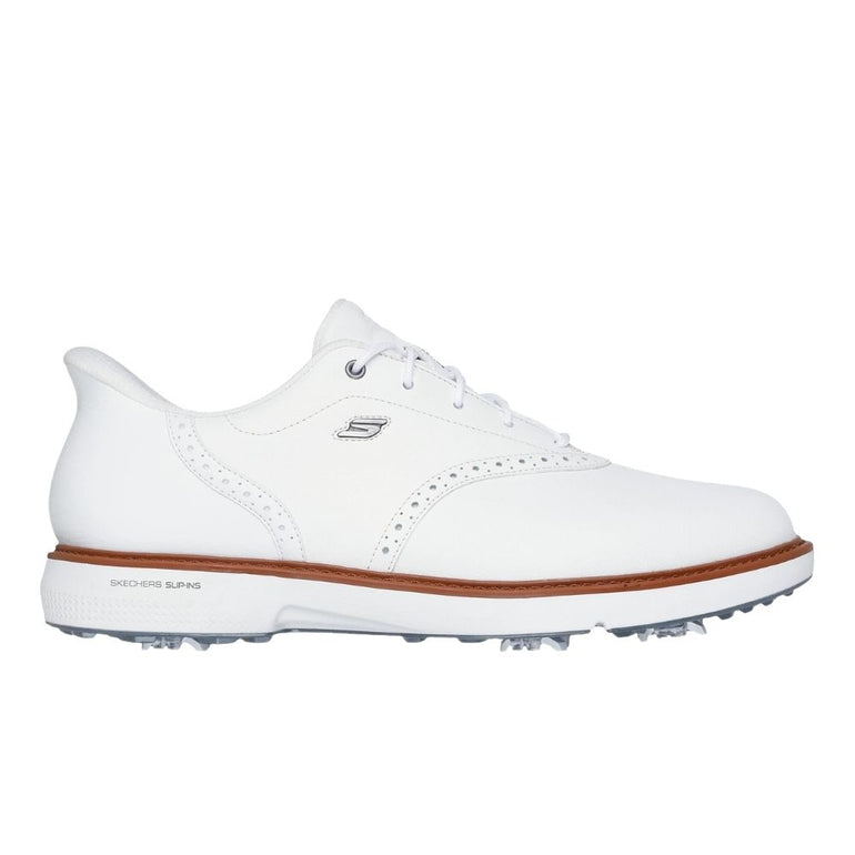 Skechers Men's Slip-ins Waterproof: GO GOLF Prestige Golf Shoes - White