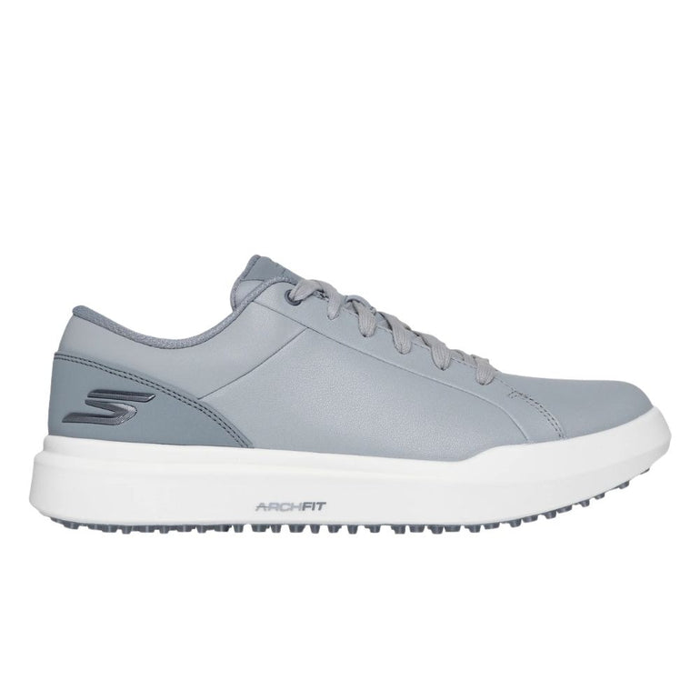 Skechers Men's Waterproof Relaxed Fit: GO GOLF Drive 6 Golf Shoes - Grey