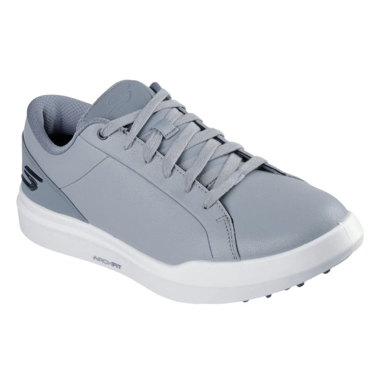 Skechers Men's Waterproof Relaxed Fit: GO GOLF Drive 6 Golf Shoes - Grey