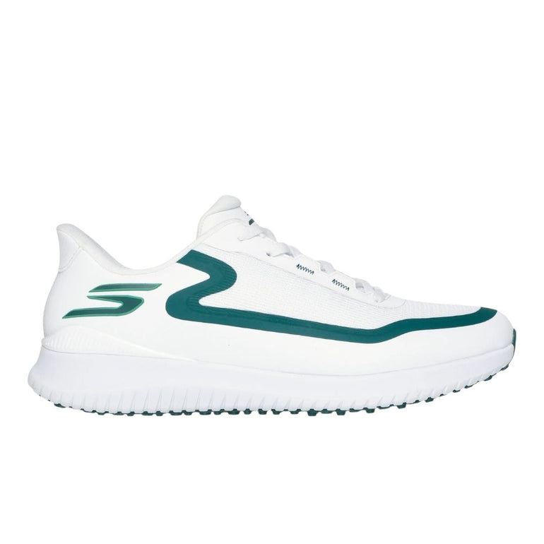Skechers Men's Slip-ins GO GOLF Flight Golf Shoe - White/Green