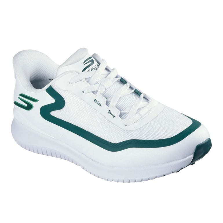 Skechers Men's Slip-ins GO GOLF Flight Golf Shoe - White/Green