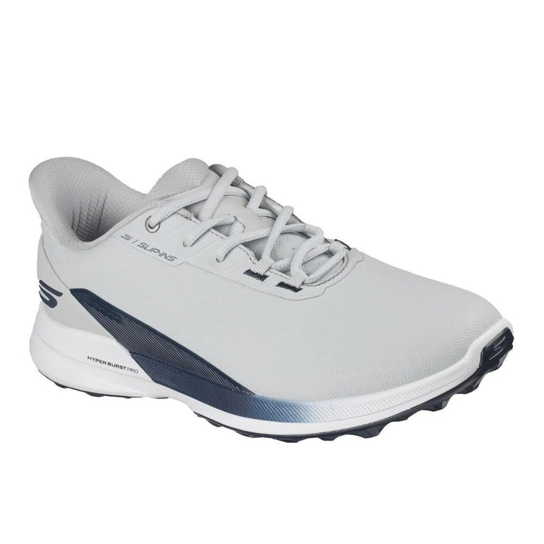 Skechers Men's Slip-ins Golf Waterproof: Pure SI Golf Shoes - Grey/Navy