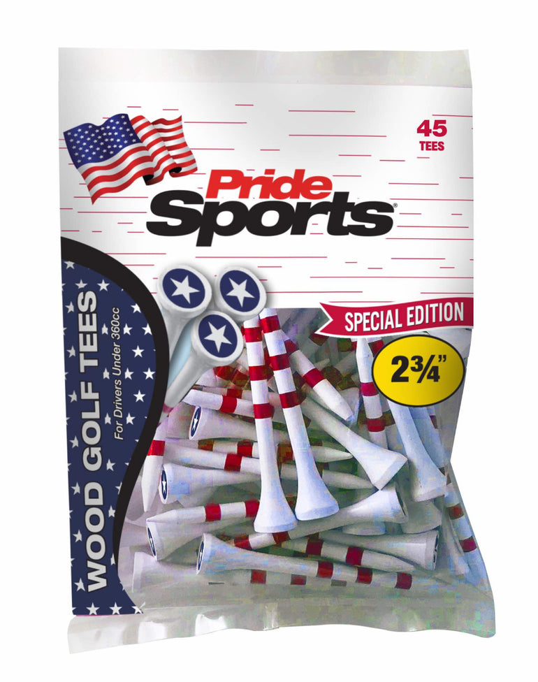Pride Sports USA Tees - 2 3/4 Inch 45 Count