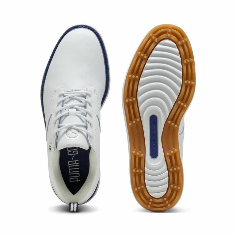 Puma Women's Avant 2 Spikeless Golf Shoe - Puma White/Blue Crystal/Gum