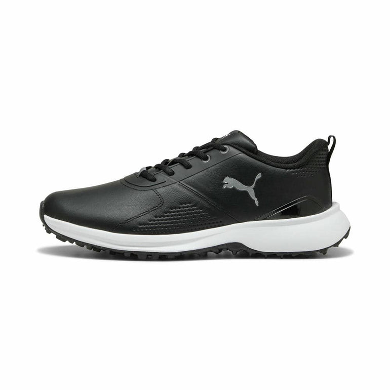 Puma Men's Fusion Grip 6 Evo Spikeless Golf Shoe - Puma Black/Puma Silver