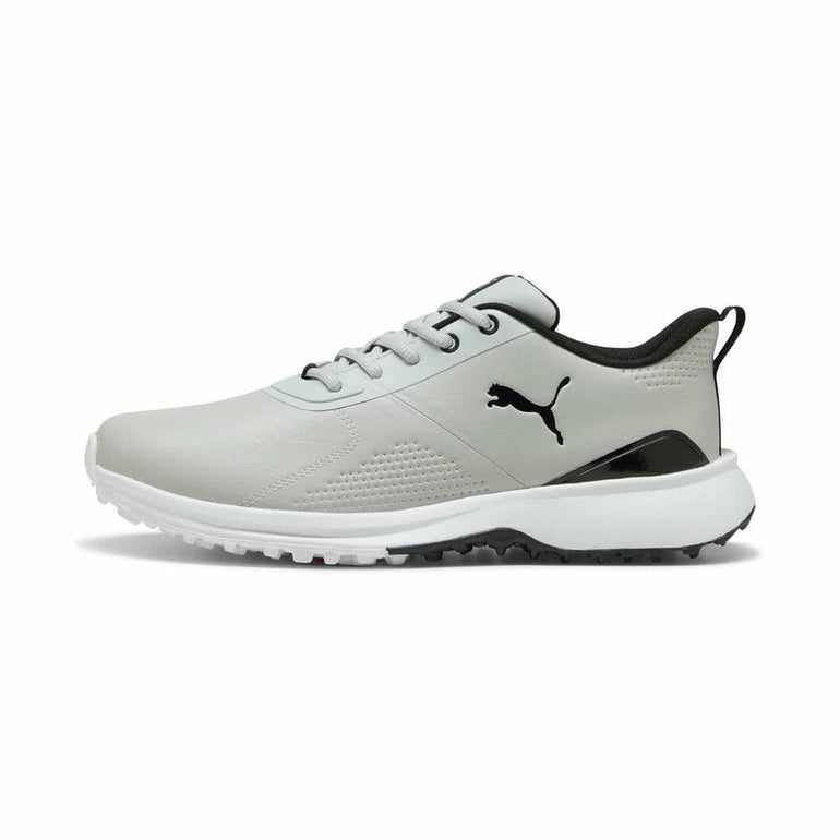 Puma Men's Fusion Grip 6 Evo Spikeless Golf Shoe - Ash Gray/Puma Black