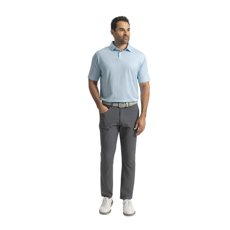 FootJoy Men's Floral Mark Polo - Blue Reef/Sea Glass