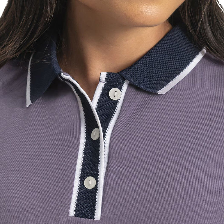 FootJoy Women's Cap Sleeve Polo - Dusty Violet
