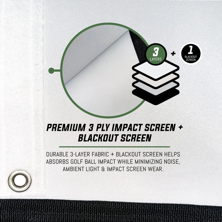 SportScreen Vanish LITE Series Retractable Golf Enclosure