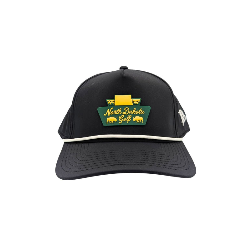 Branded Bills North Dakota Golf Snapback Rope Hat
