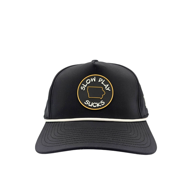 Branded Bills Iowa Slow Play Snapback Rope Hat