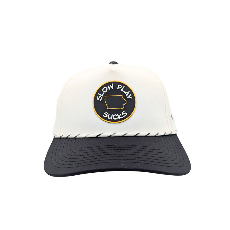 Branded Bills Iowa Slow Play Snapback Rope Hat