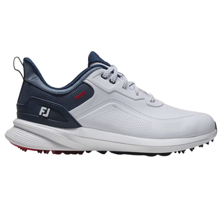 FootJoy Men's Pro/SL Golf Shoe - White/Steel Blue/Peacoat 56949
