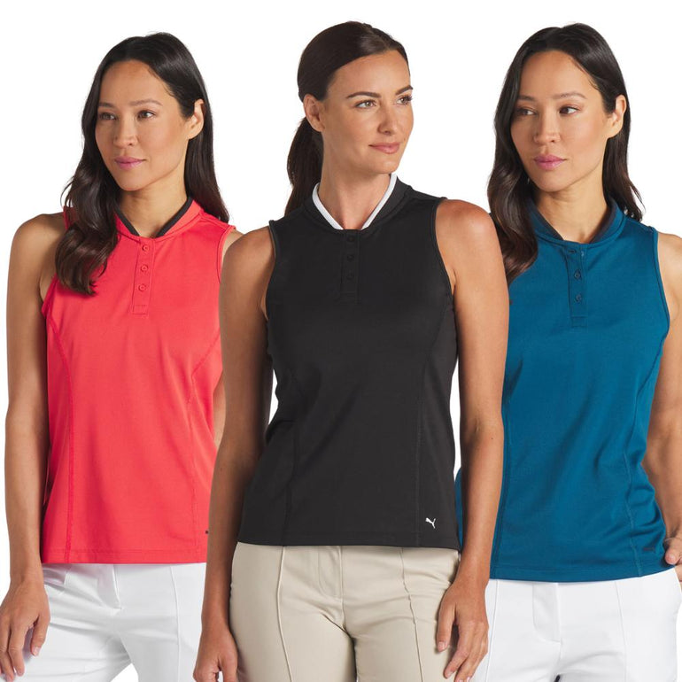 Puma Women's Range Sleeveless Polo 24