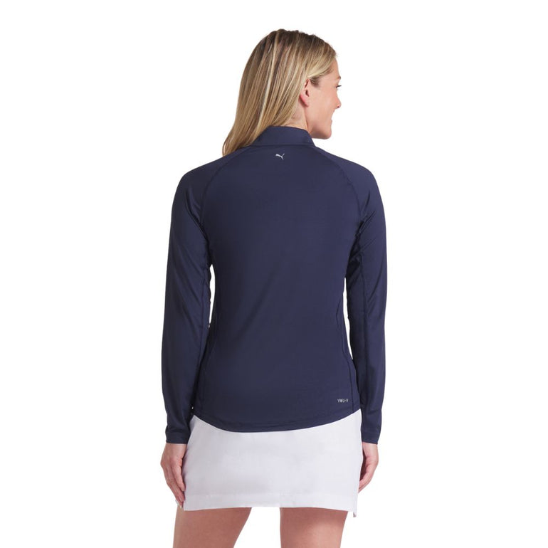 Puma Women's You-V Solid 1/4 Zip Pullover 25