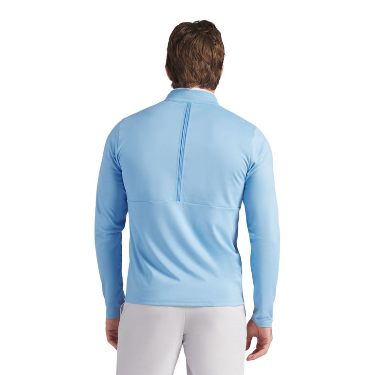 Puma Men's Cloud Tech Quarter Zip Pullover - Team Light Blue