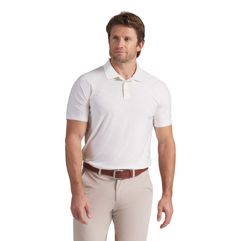 Puma Men's Mattr Check Jacquard Polo