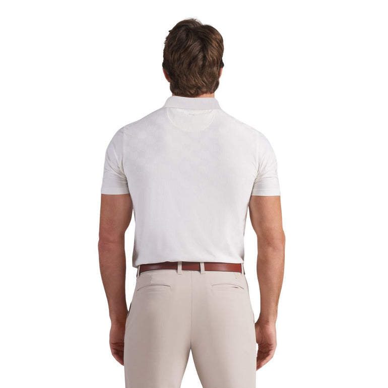 Puma Men's Mattr Check Jacquard Polo