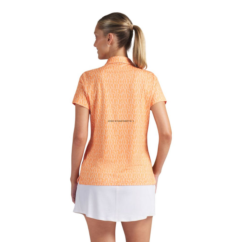 Puma Women's Cloud Wavey Short Sleeve Polo