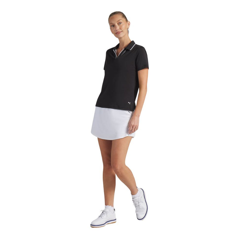 Puma Women's Cloud Essentials Short Sleeve Polo