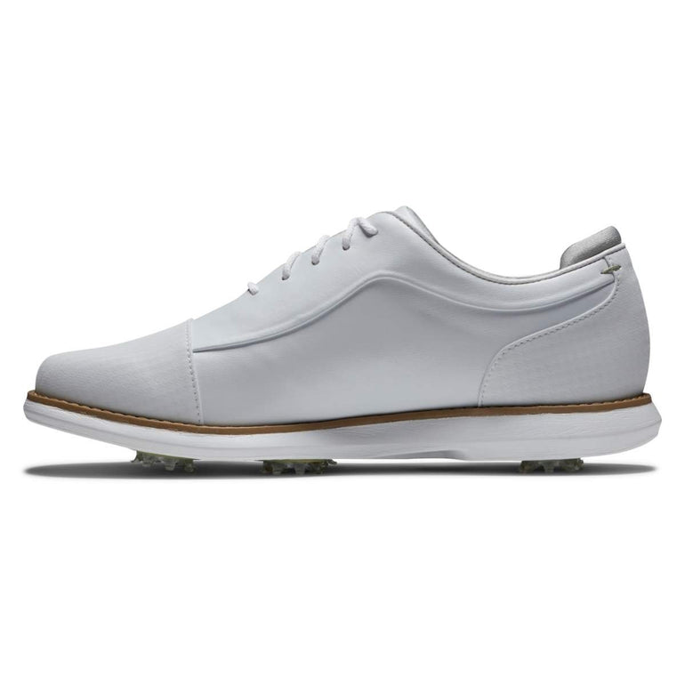 FootJoy Women's Traditions White Golf Shoe - Previous Season Style 97910