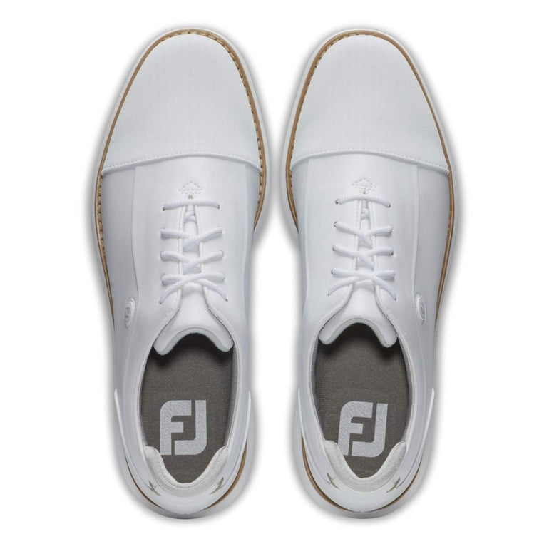 FootJoy Women's Traditions White Golf Shoe - Previous Season Style 97910